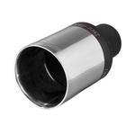 Końcówka Ozdobna Wydechu ZZ 93X Buzzer Pojedyncza Okrągła Prosta 90mm.