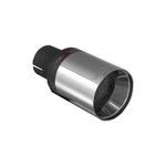 Końcówka Ozdobna Wydechu ZZ 89XS Satynowa Buzzer pojedyncza okrągła o średnicy 80mm.