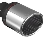 Końcówka Wydechu Tłumika Nierdzewna ZZ 91XR BUZZER Okrągła 90mm