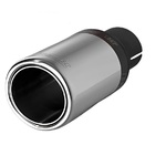 Końcówka Ozdobna Wydechu ZZ 85XS Satynowa Buzzer pojedyncza okrągła o średnicy 80mm 