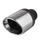 Końcówka Ozdobna Wydechu ZZ 92XR Buzzer Pojedyncza Okrągła Prawa 90mm.