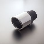 Końcówka Wydechu Tłumika Nierdzewna ZZ 91X BUZZER Okrągła 90mm
