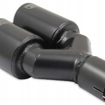 Końcówka Wydechu Tłumika Serii Black Line NBL2-90RSP*Czarna 90mm Ulter Sport