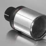 Końcówka Ozdobna Wydechu ZZ 94X Buzzer Pojedyncza Okrągła Prosta 90mm.