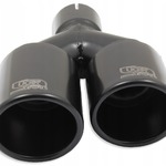 Końcówka Wydechu Tłumika Serii Black Line NBL2-90RSP*Czarna 90mm Ulter Sport