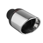 Końcówka Ozdobna Wydechu ZZ 92XR Buzzer Pojedyncza Okrągła Prawa 90mm.