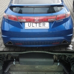 Tłumik Sportowy HONDA Civic VII 1.4i 1.6i ULTER