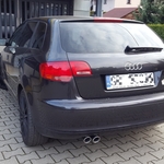 Tłumik Sportowy AUDI A3 typ 8P 1.4 TFSi 1.6 TDi 1.6i 1.9 TDI 2.0 FSi 2.0 TDi ULTER SPORT