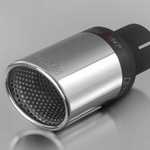 Końcówka Ozdobna Wydechu ZZ 84XR Buzzer pojedyncza okrągła Prawa o średnicy 80mm.