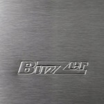 Końcówka Ozdobna Wydechu ZZ 99XS Satyna Buzzer Pojedyncza Okrągła Prosta 90mm.