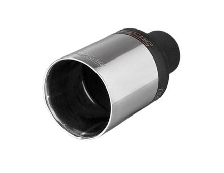 Końcówka Ozdobna Wydechu ZZ 93X Buzzer Pojedyncza Okrągła Prosta 90mm.