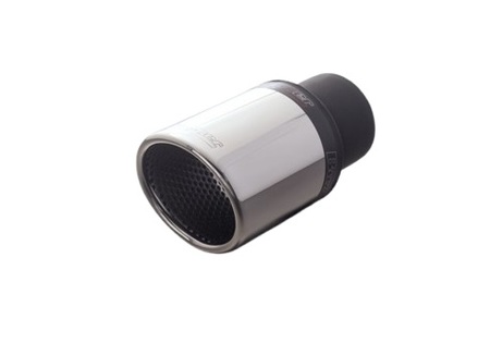 Końcówka Wydechu Tłumika Nierdzewna ZZ 91X BUZZER Okrągła 90mm
