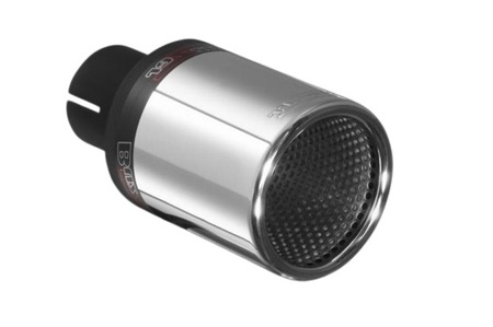 Końcówka Ozdobna Wydechu ZZ 94X Buzzer Pojedyncza Okrągła Prosta 90mm.