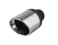 Końcówka Ozdobna Wydechu ZZ 92XR Buzzer Pojedyncza Okrągła Prawa 90mm.