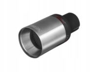Końcówka Wydechu Tłumika Nierdzewna ZZ 89XP Poler BUZZER Okrągła 80mm