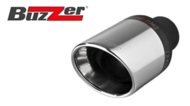 Końcówka Ozdobna Wydechu ZZ 92XR Buzzer Pojedyncza Okrągła Prawa 90mm.